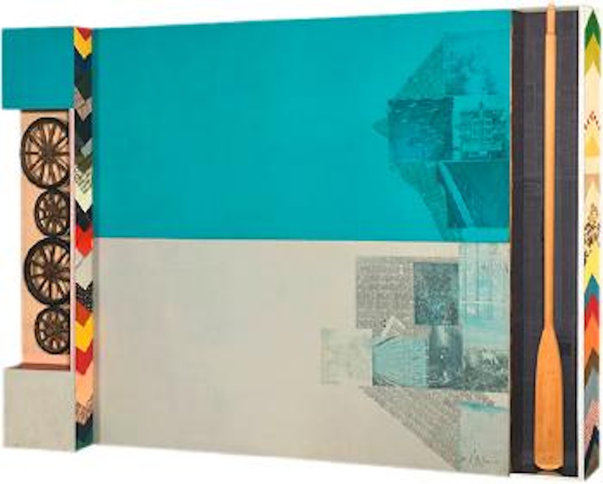 Tower Terrain (Spread) by Robert Rauschenberg
