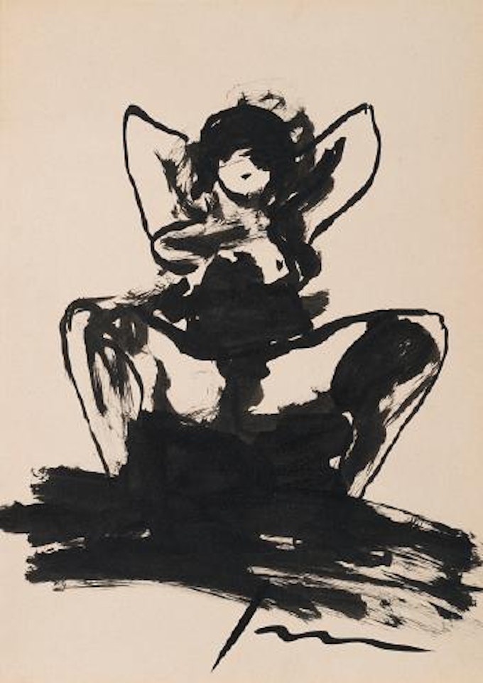 Nudo femminile by Lucio Fontana