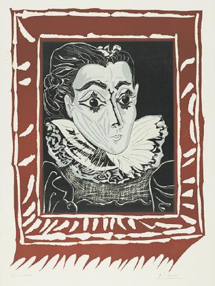 Portrait de Jacqueline à la fraise by Pablo Picasso