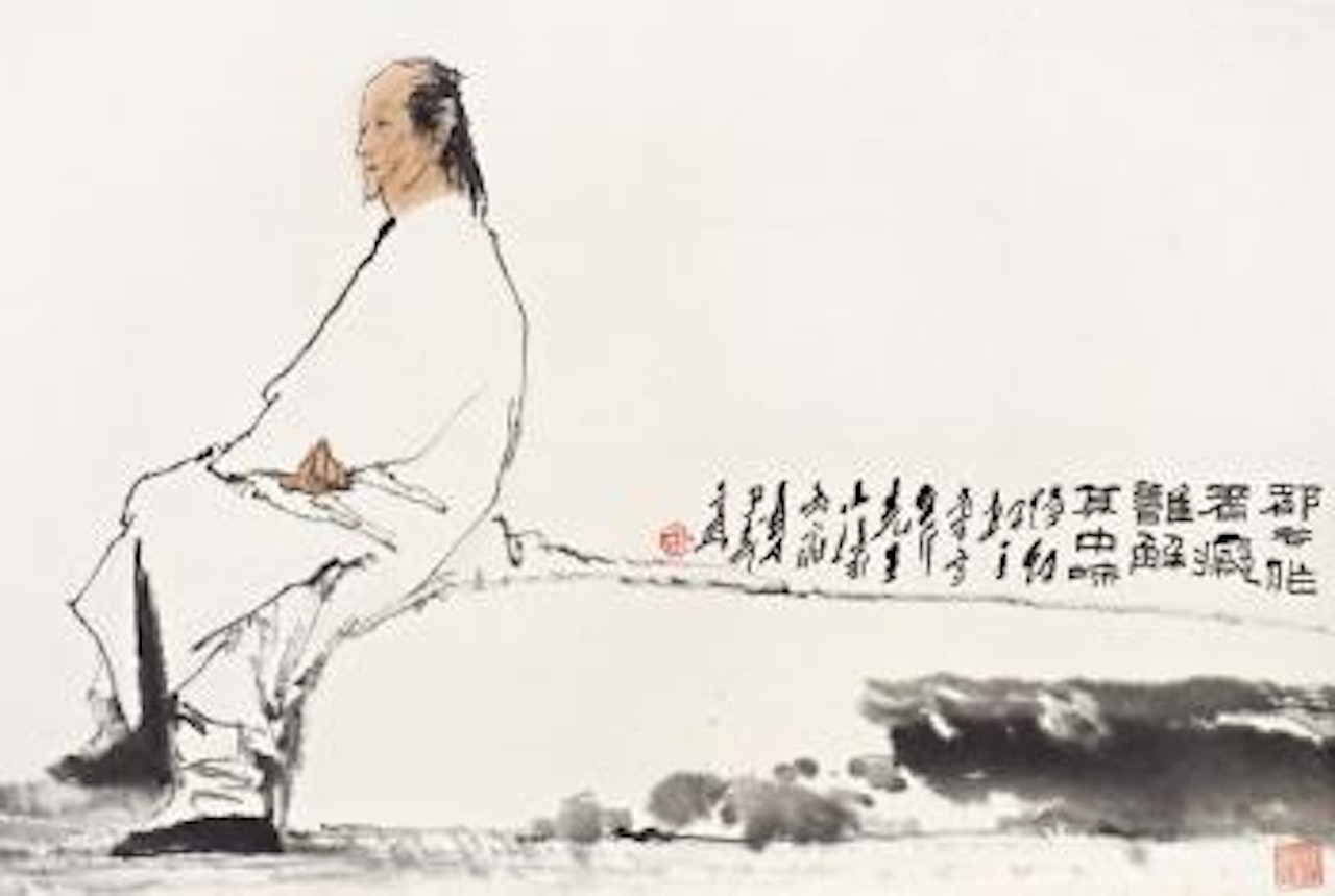 Cao Xueqin by Wang Ziwu