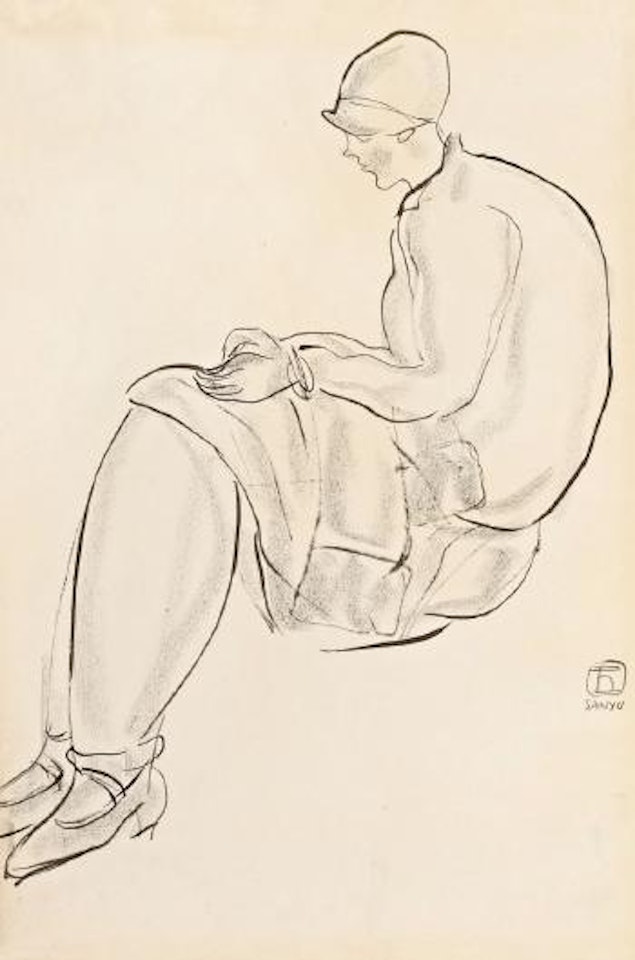 Modern lady by Sanyu
