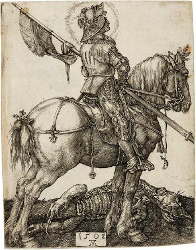 St. Georg zu Pferd by Albrecht Dürer