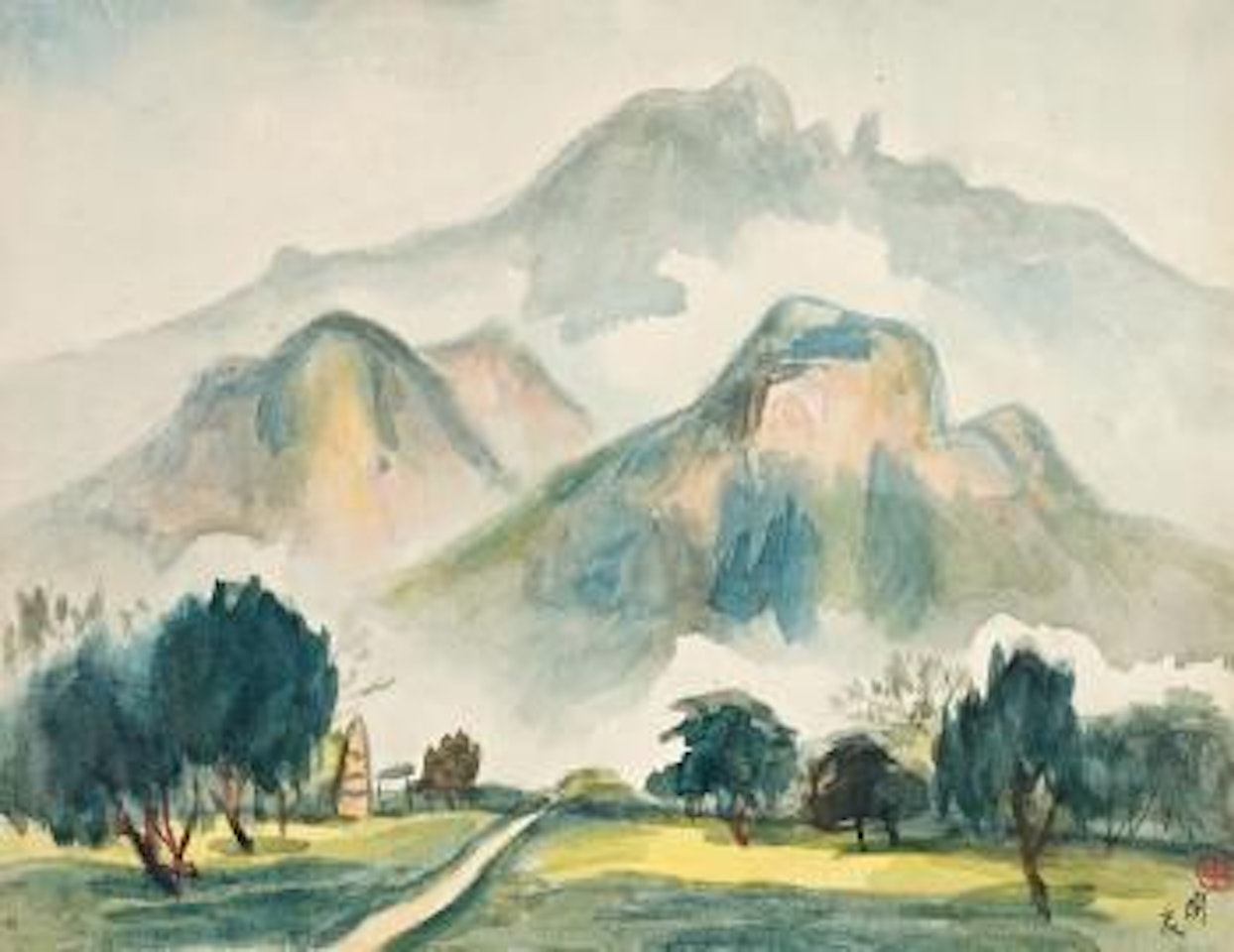 Scenery by Guan Liang