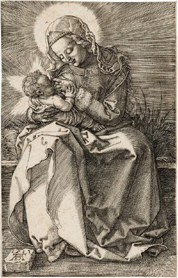 Maria, das Kind stillend by Albrecht Dürer