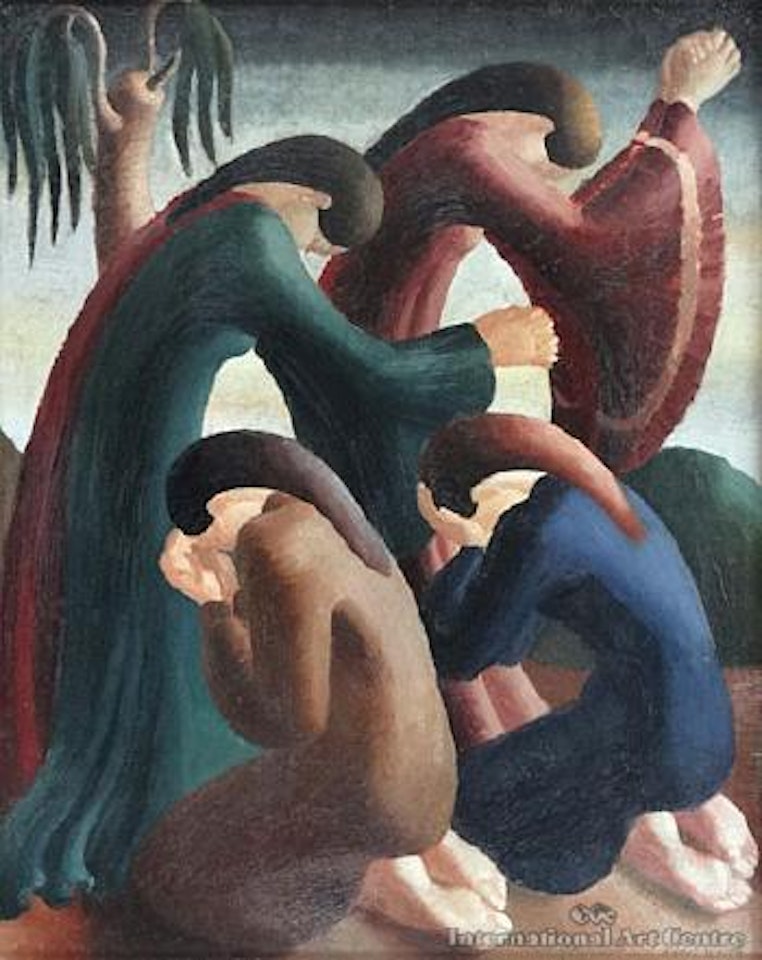 Weeping Woman by A Lois White