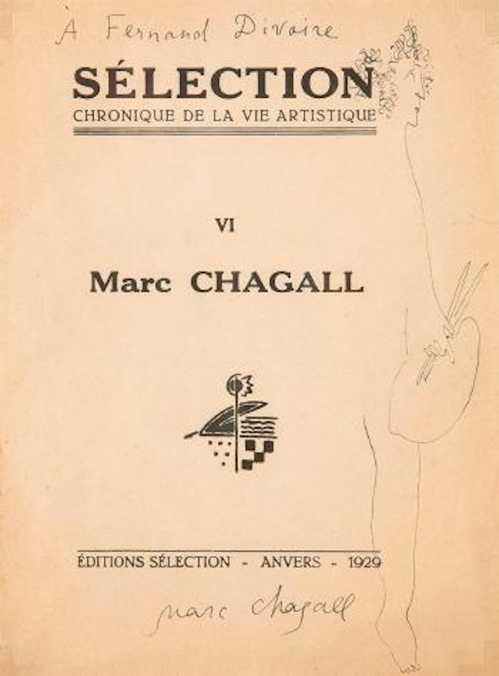 Autorretrato by Marc Chagall