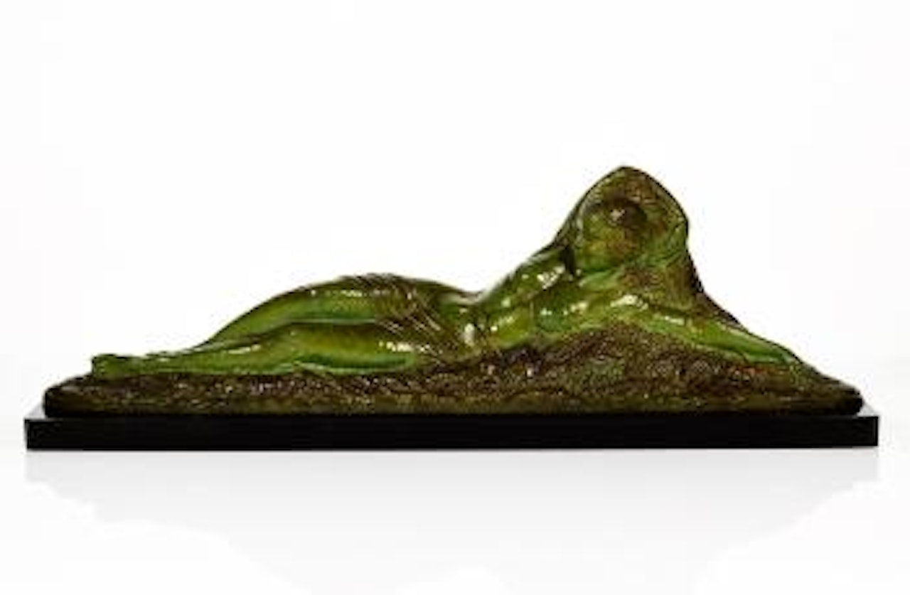Reclining Nude by Demetre Chiparus