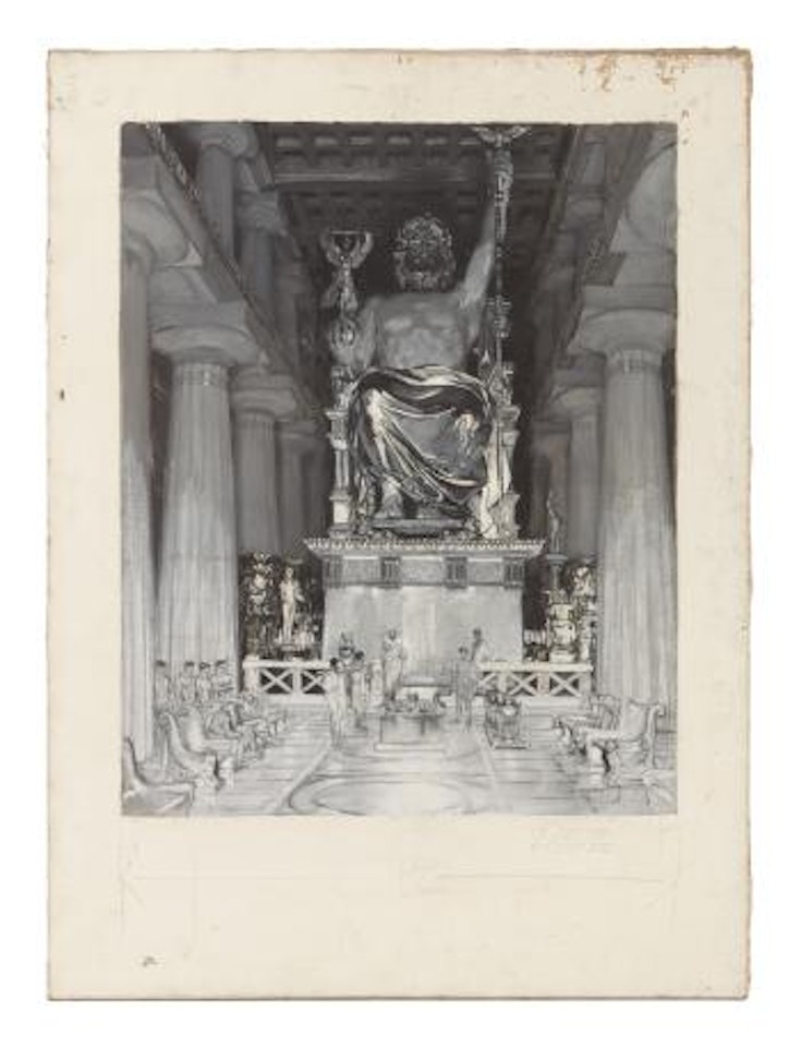 Le Jupiter d' Olympie, étude by Frantisek Kupka