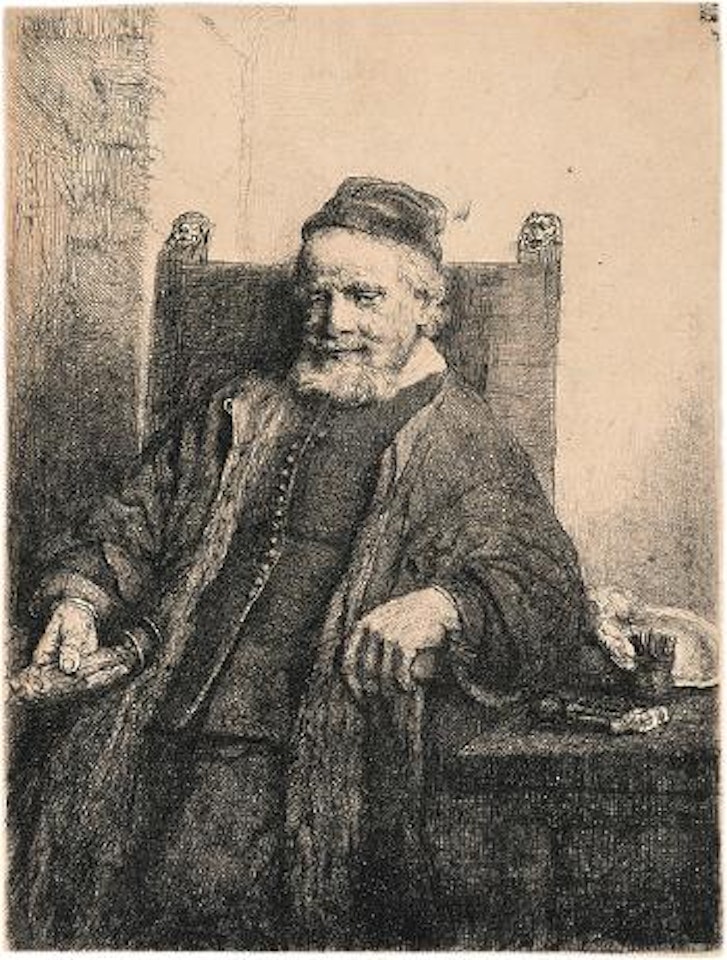 Jan Lutma, Goldschmied in Amsterdam by Attributed to Rembrandt Harmensz van Rijn