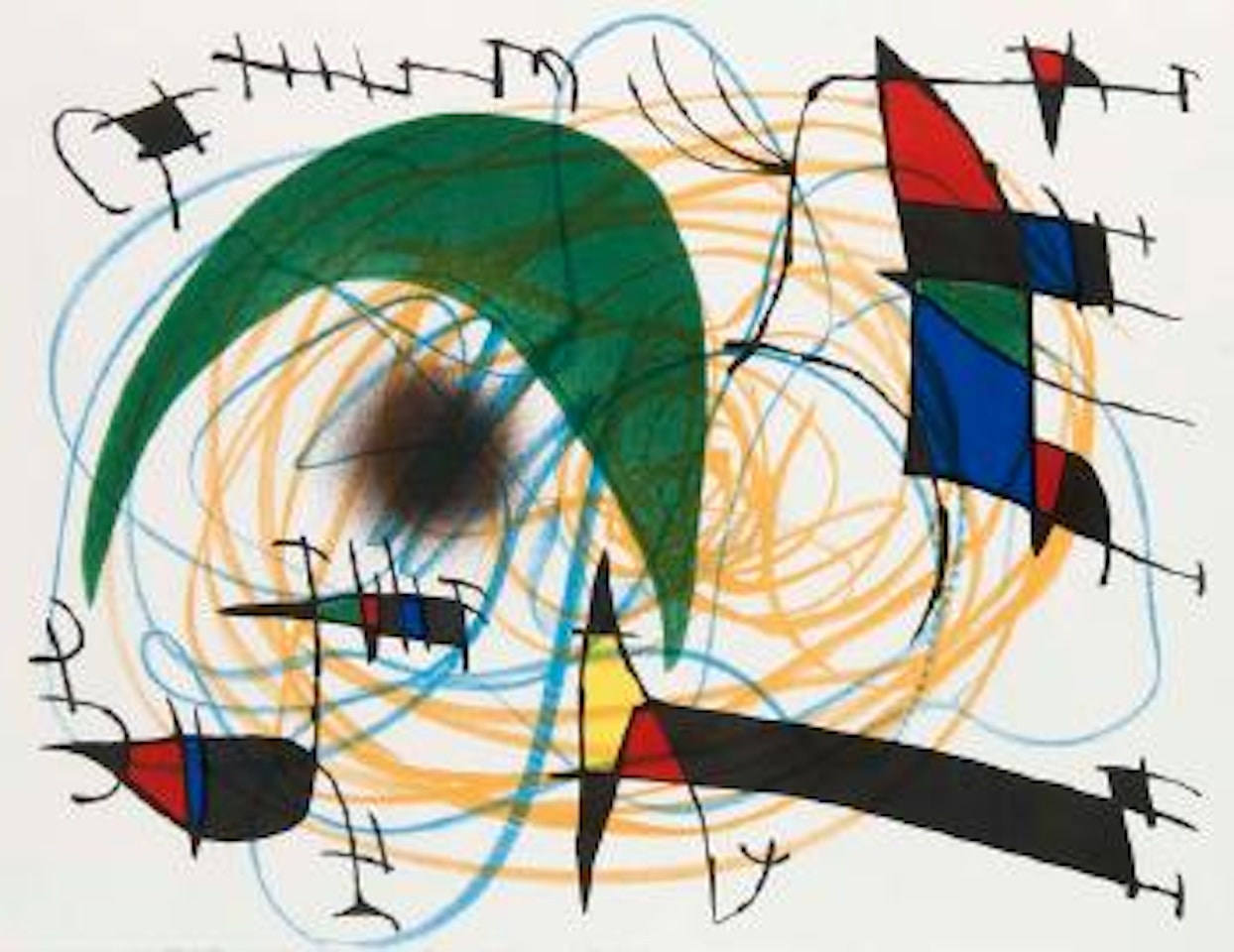 La Lune verte by Joan Miró