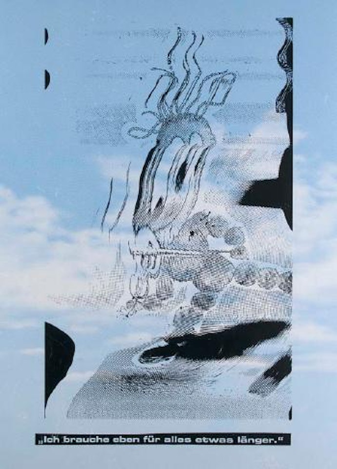 Ich brauche eben für alles etwas länger by Sigmar Polke