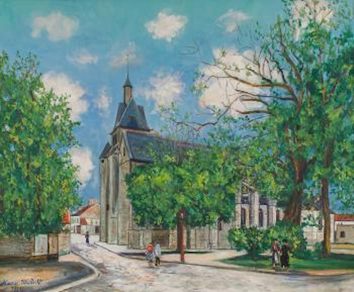 L'Eglise de Nangis by Maurice Utrillo