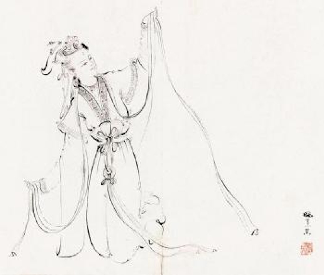 Dancer by Pang Xunqin