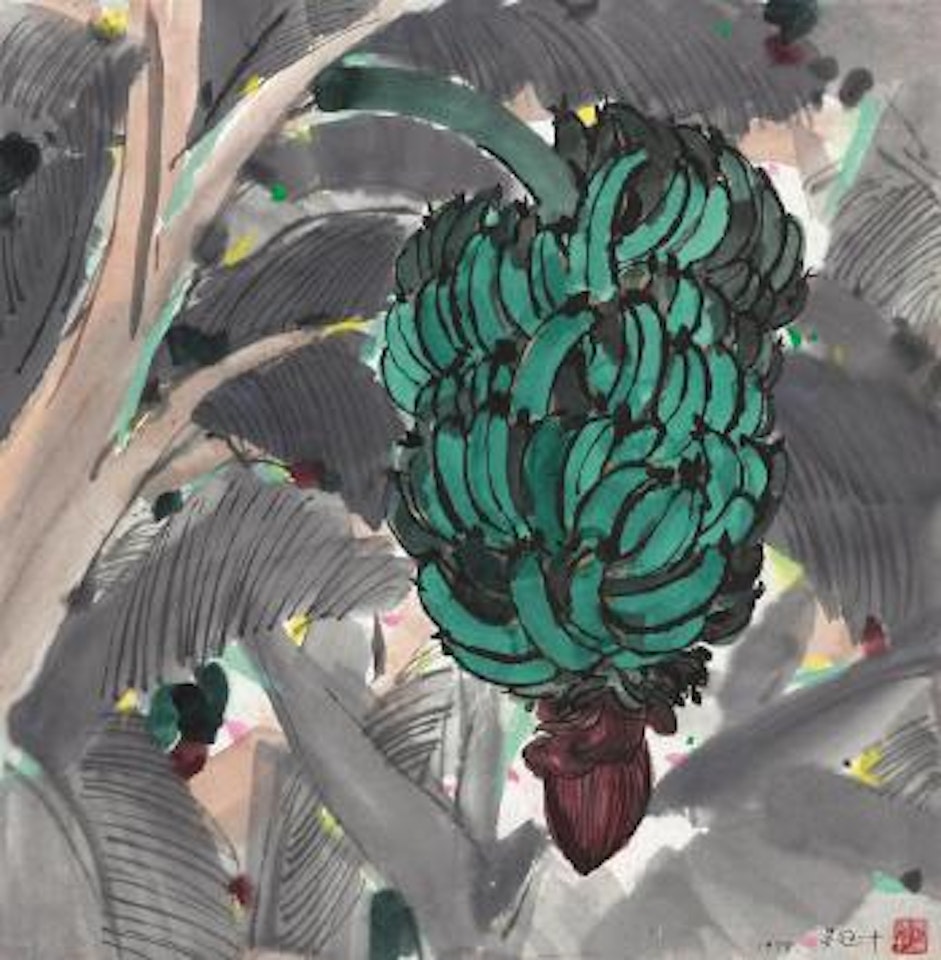 Bananas in Xi'shuang'ban'na by Wu Guanzhong
