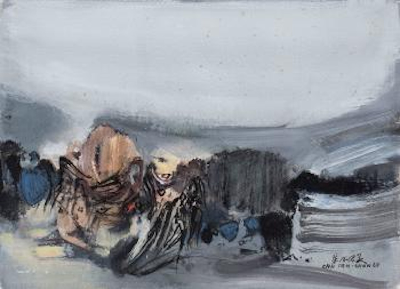 Composition N° 276 by Chu Teh-Chun