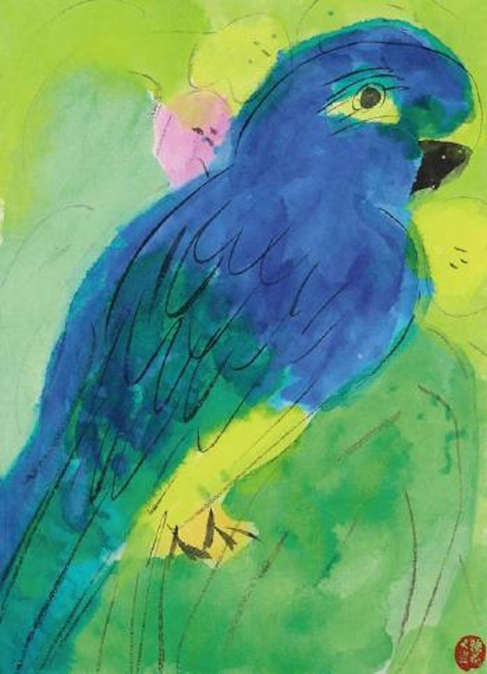 Parrot by Walasse Ting