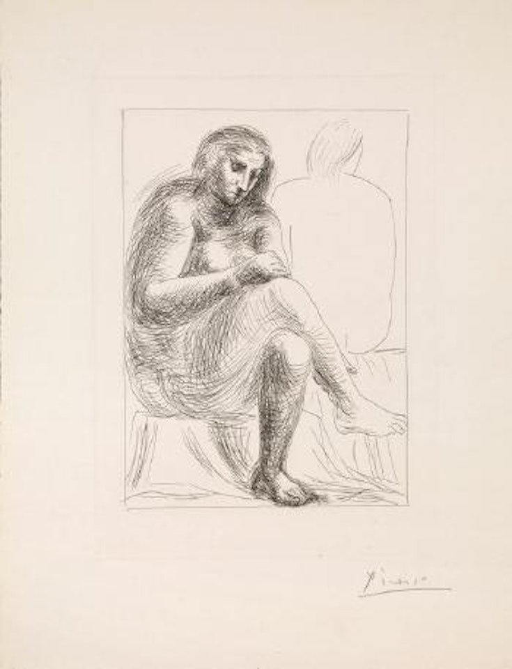 Au bain by Pablo Picasso