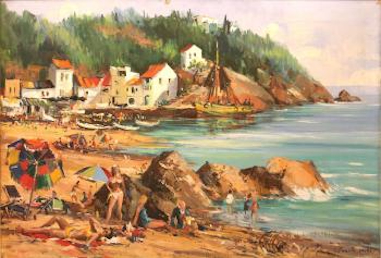 Day at the Beach by Kenneth Webb