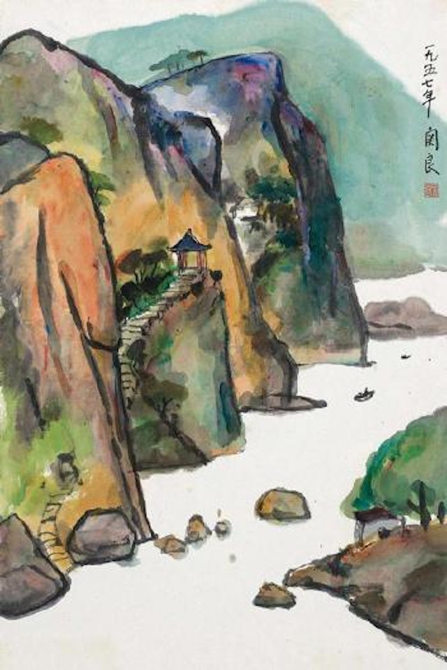 Stone gate by Guan Liang