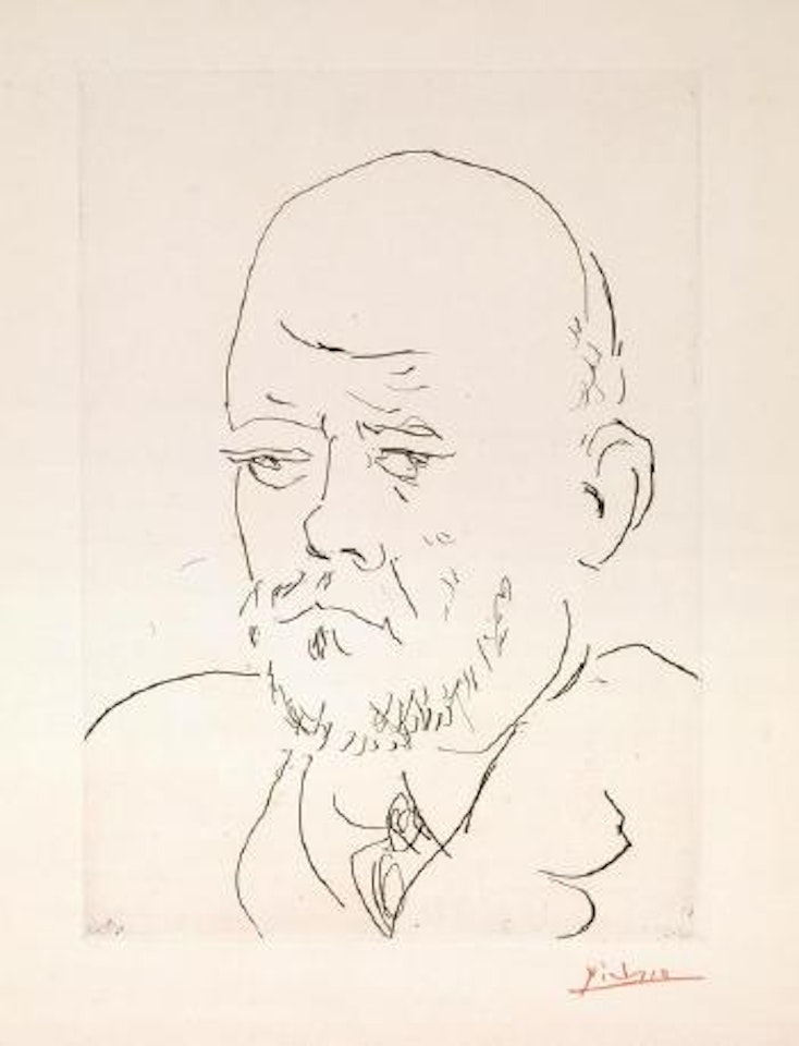 Portrait de Vollard IV by Pablo Picasso