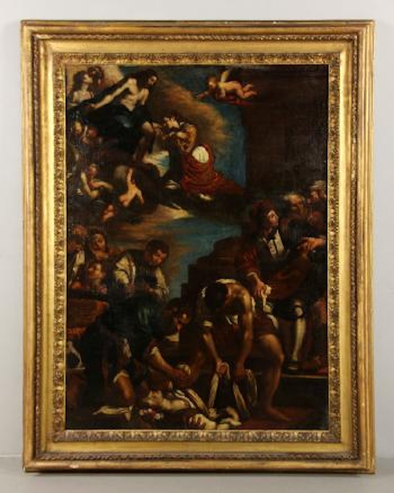 The Burial of St. Petronilla by Guercino