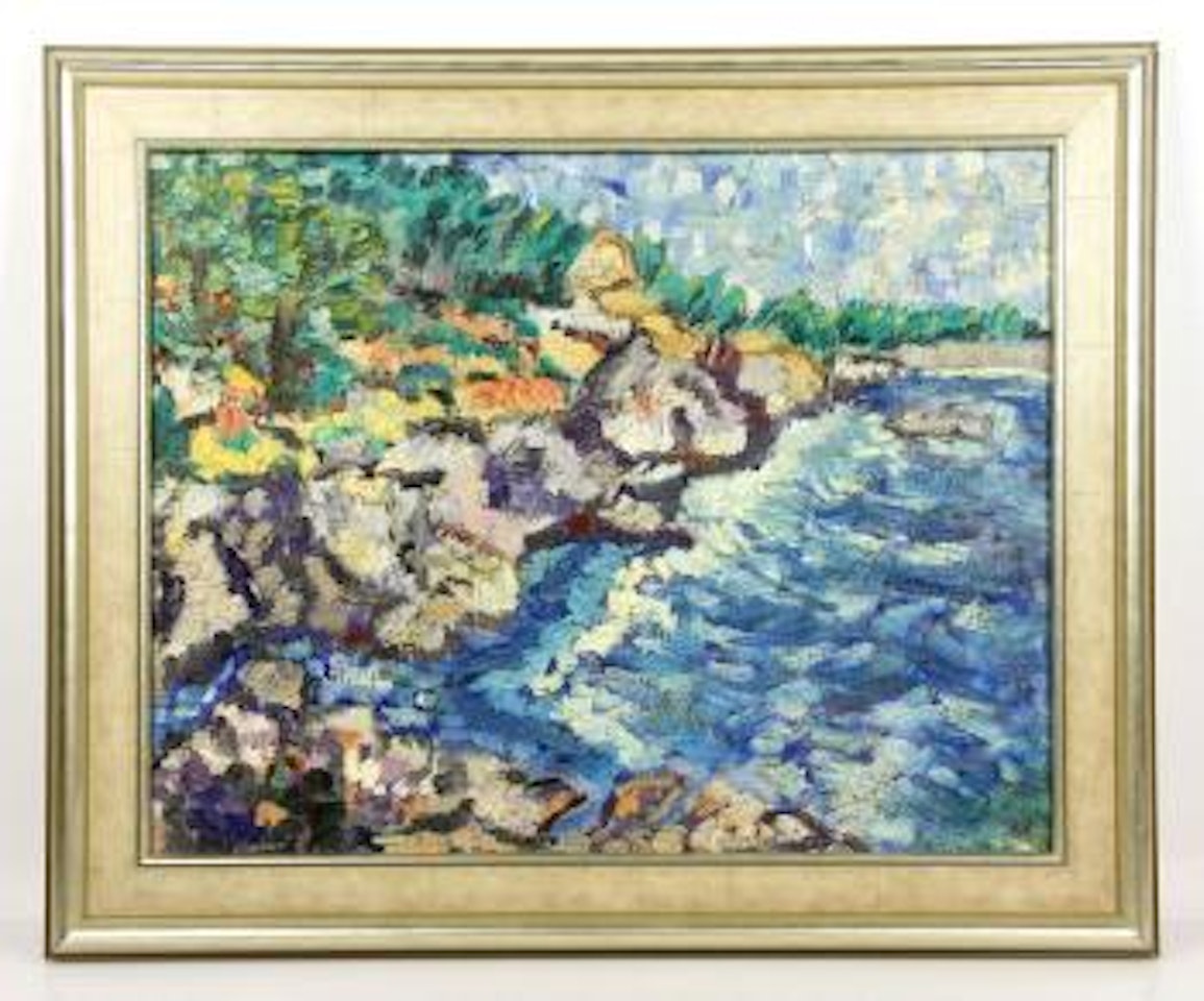 Coastal scene by Louis Valtat