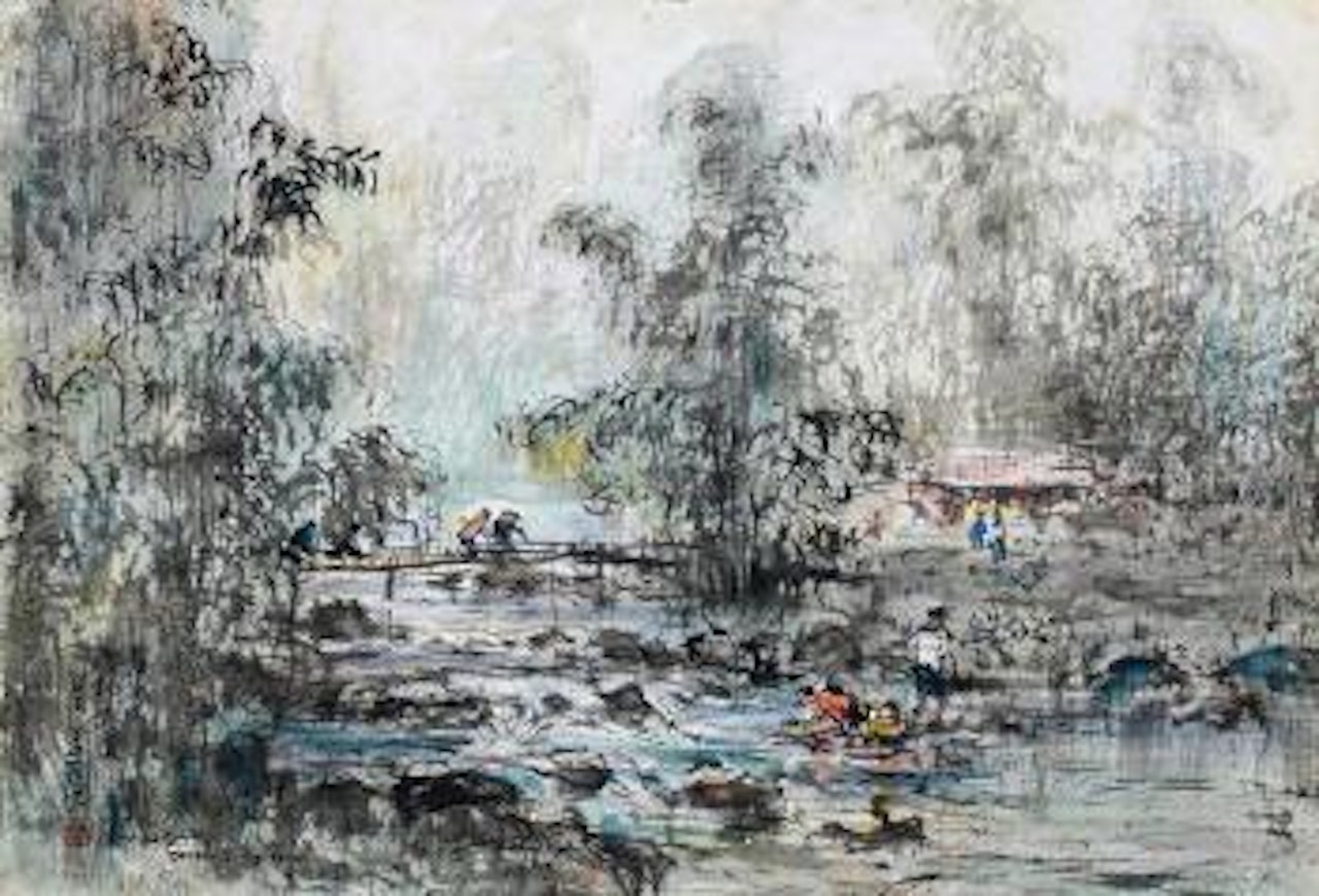 Doorstep to nature by Ran In-Ting (Lan Yinding)
