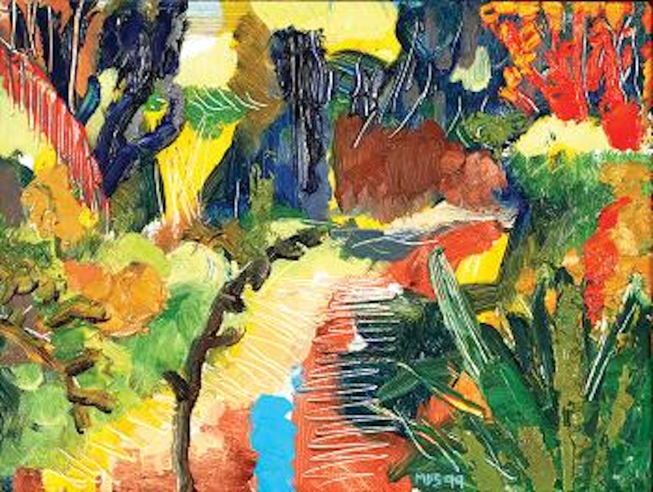 Waitaia Stream, Kuaotunu by Michael Smither