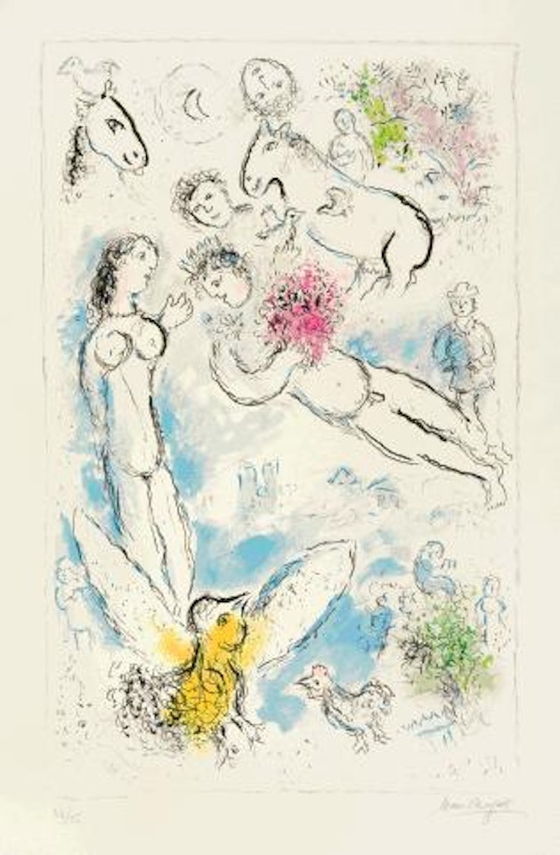 L’envolée magique by Marc Chagall