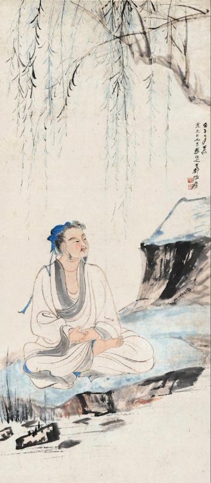 Figure by Zhang Daqian