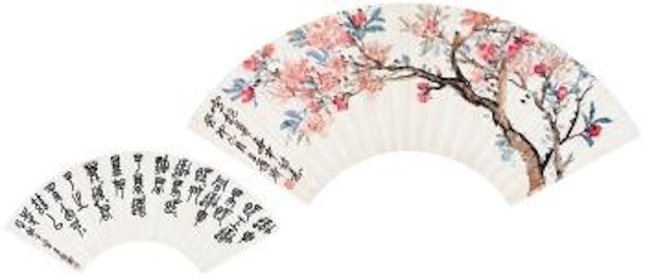 Peach Blossom by Wu Changshuo
