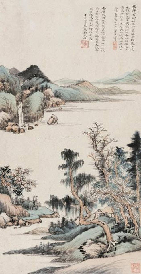 Landscape by Wu Hufan