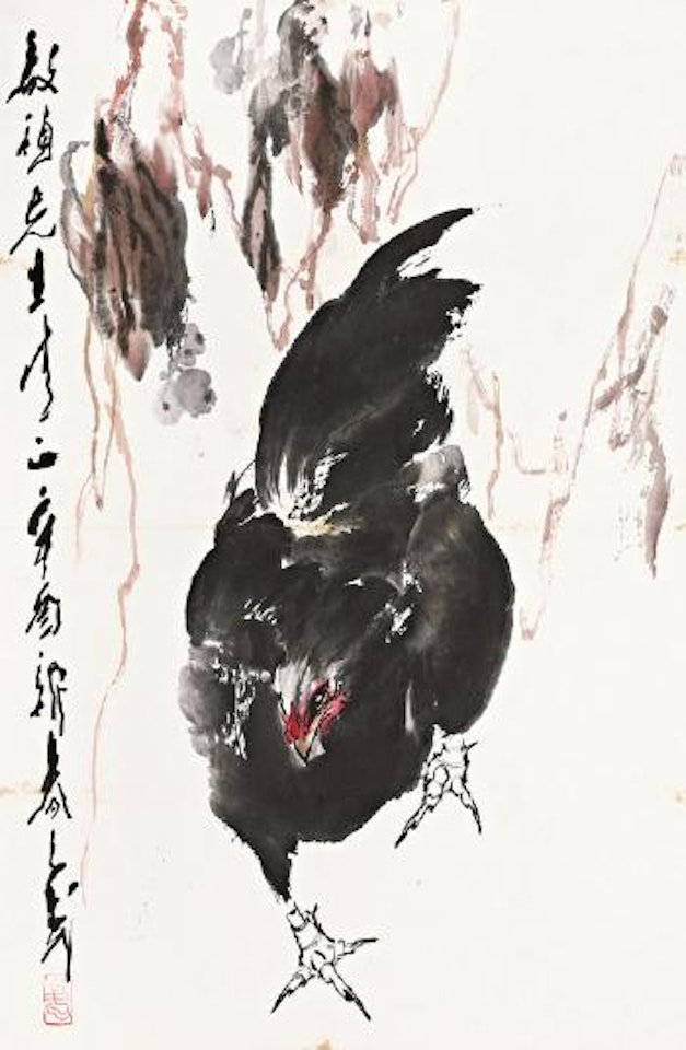 A cock by Wang Ziwu
