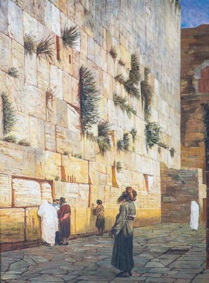 Solomon's wall by Jean Léon Gérome