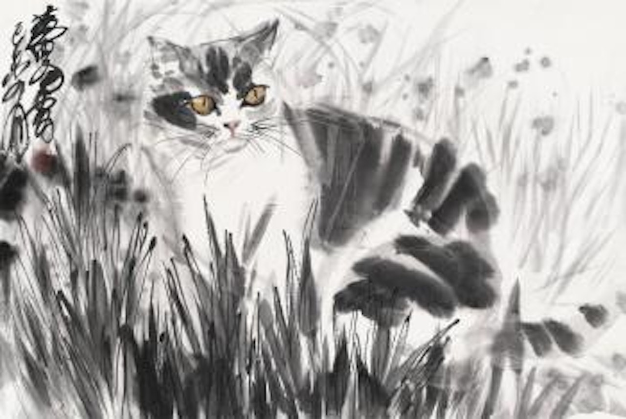 Cat by Huang Zhou