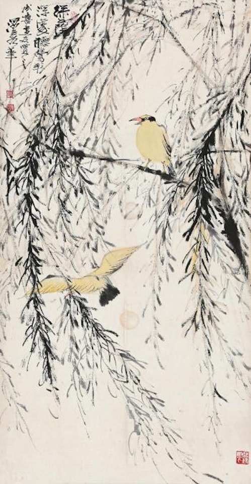 Flower and Bird by He Haixia