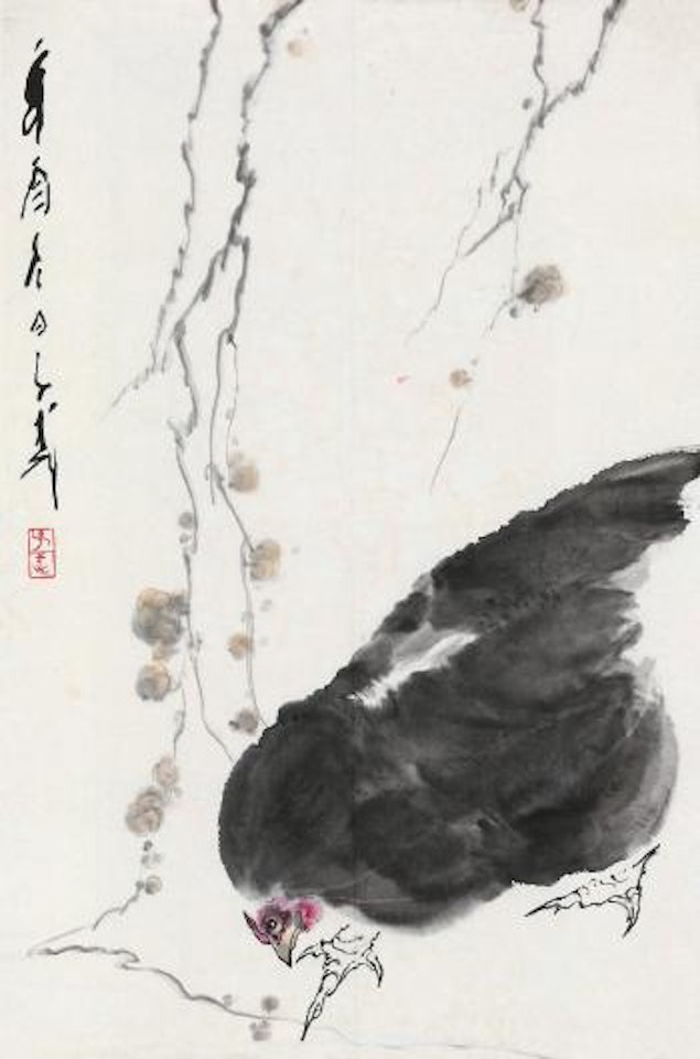 Plum and Chicken by Wang Ziwu