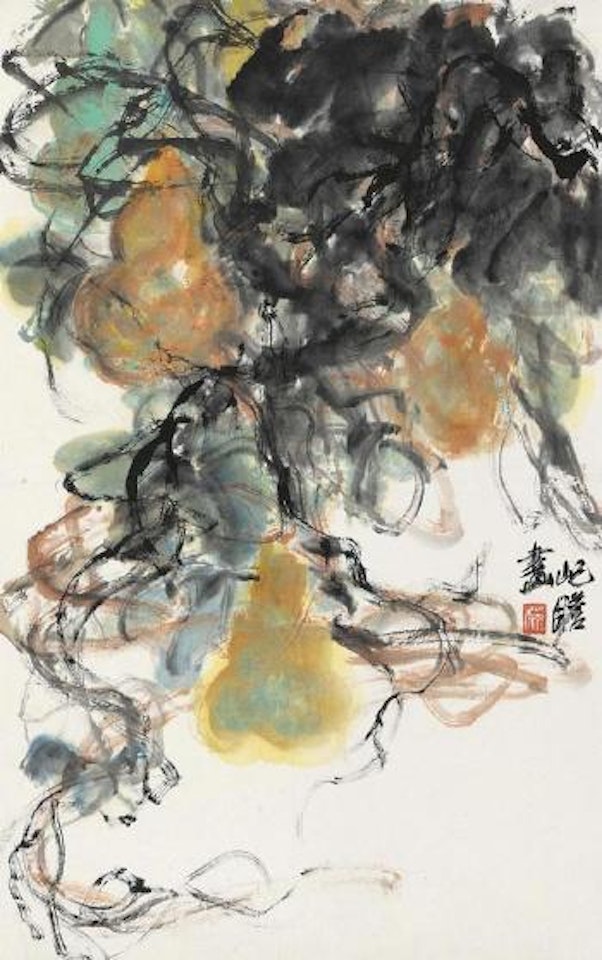 Gourds by Zhu Qizhan
