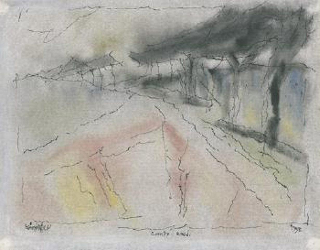 Country Road by Lyonel Feininger