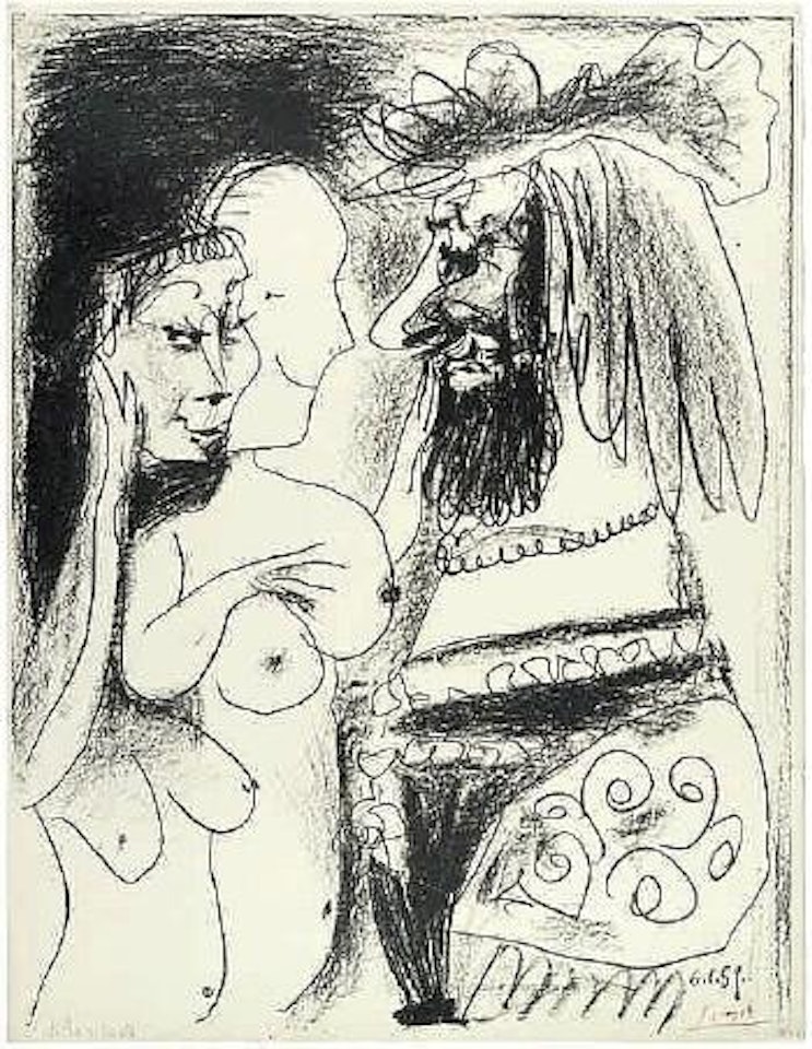 Le vieux roi by Pablo Picasso