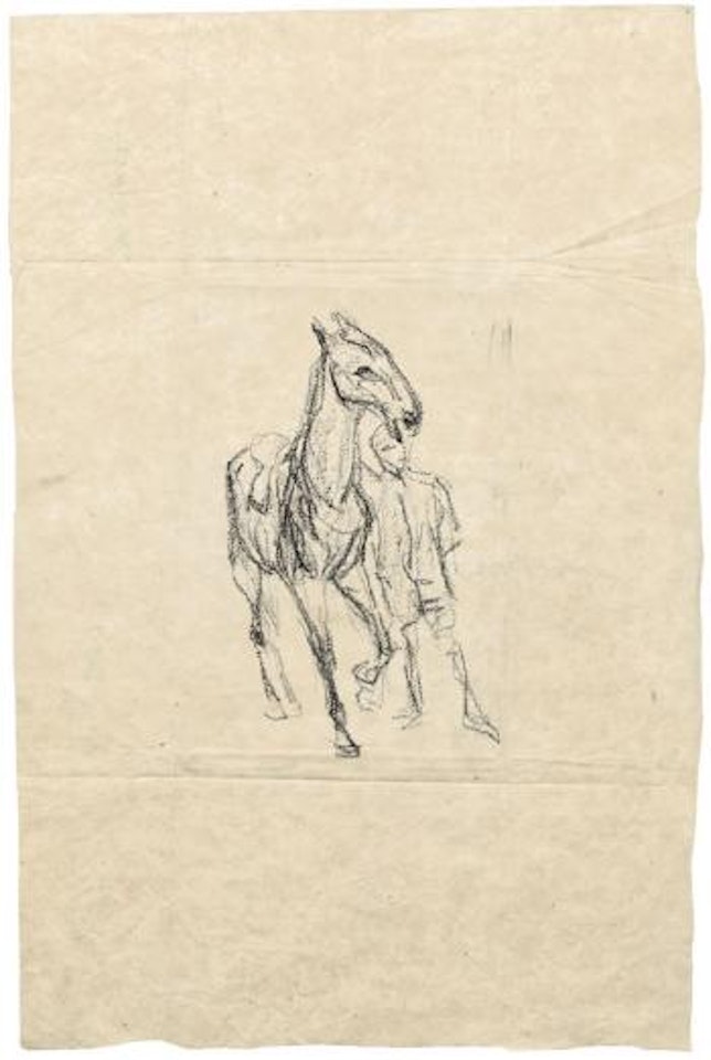 Der Pferdeführer by Max Liebermann