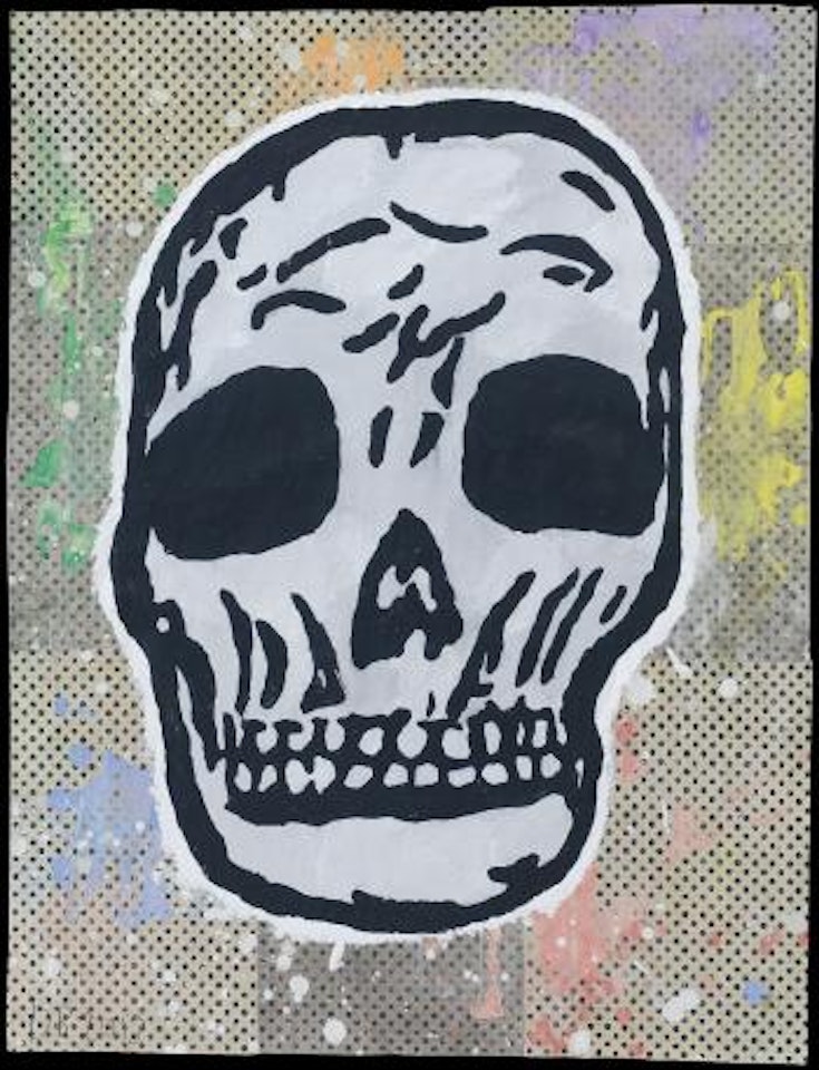 Skull by Donald Baechler