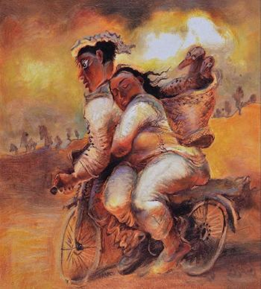 Homeward journey by Luo Zhongli