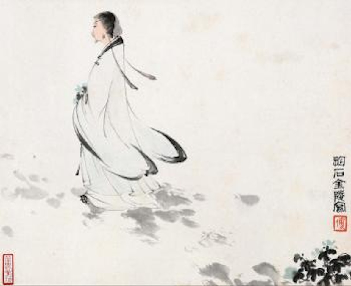 Figure by Fu Baoshi