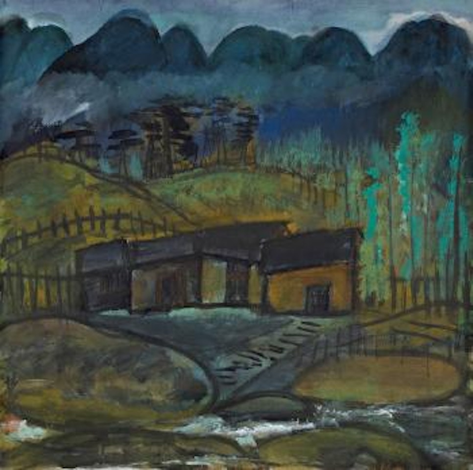 Landscape by Lin Fengmian