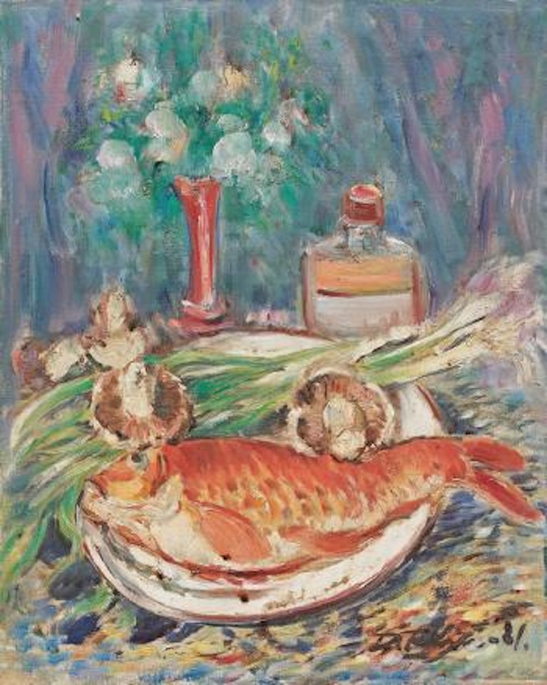 Red fish by Lin Dachuan