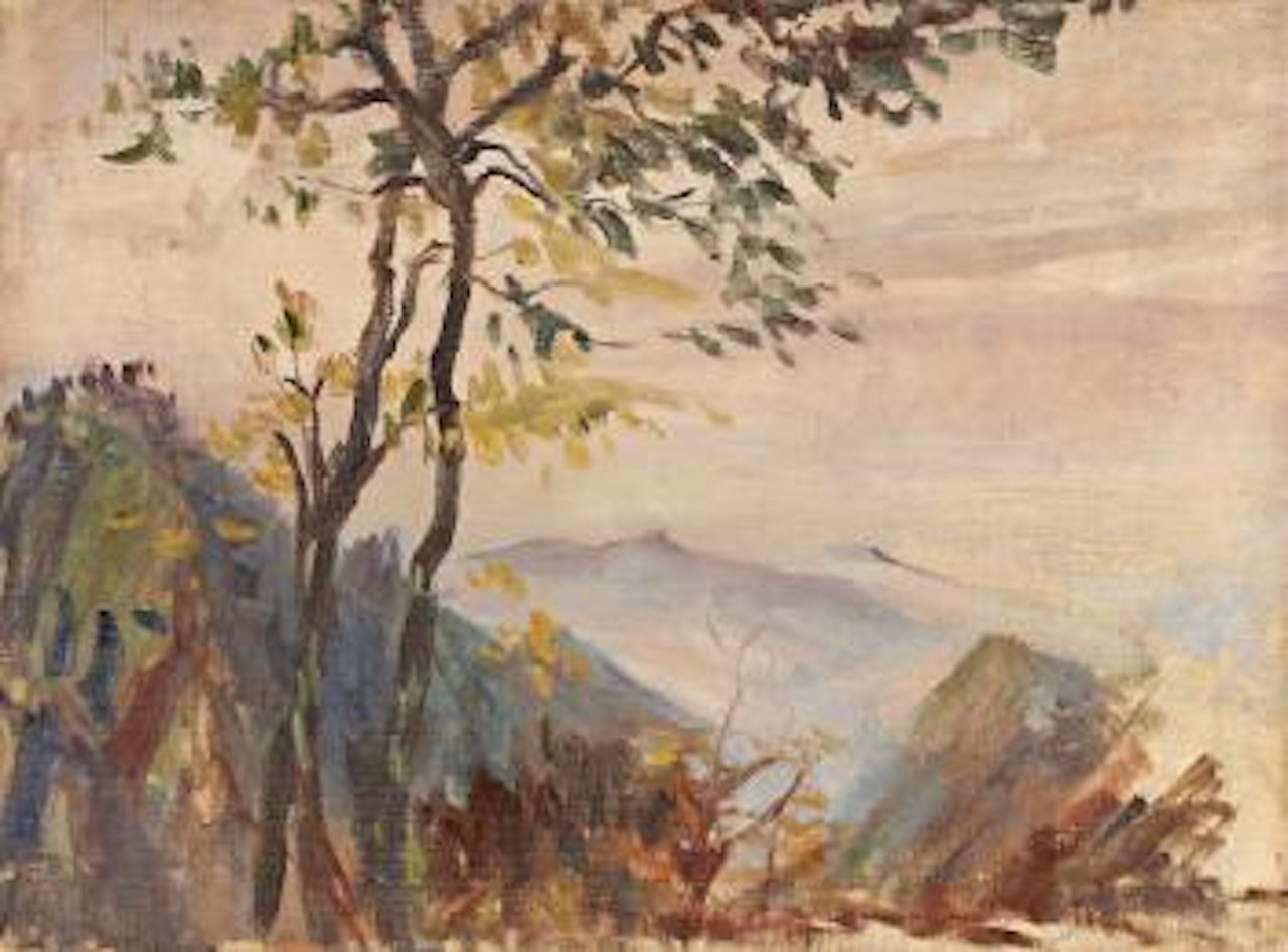 Scenery of mount Emei by Qin Xuanfu