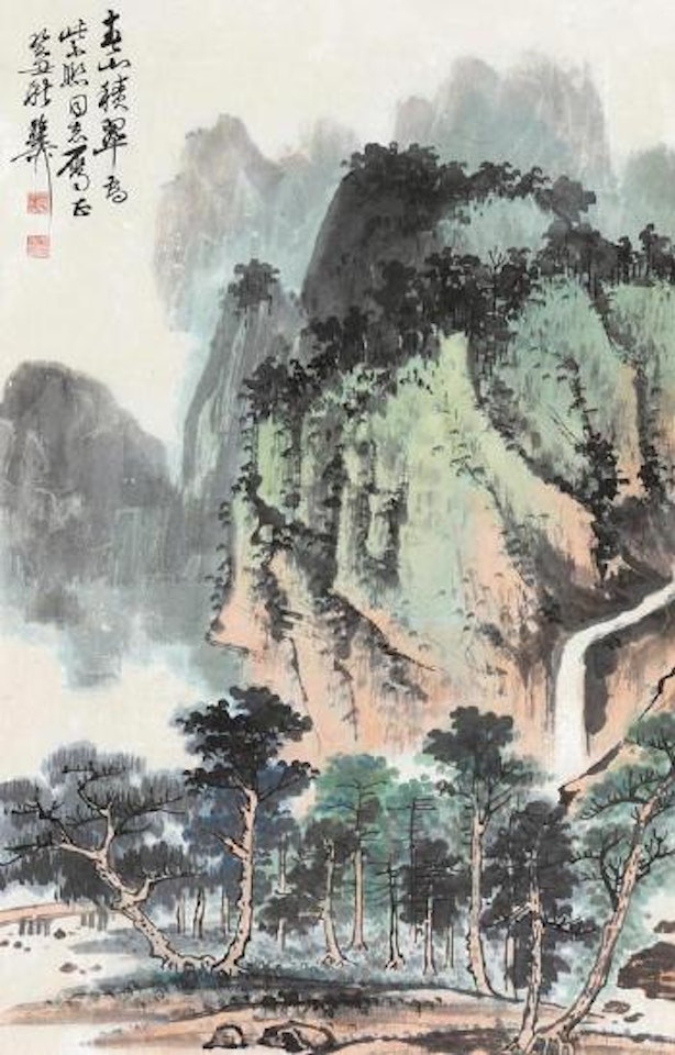 Srping scenery by Xie Zhiliu