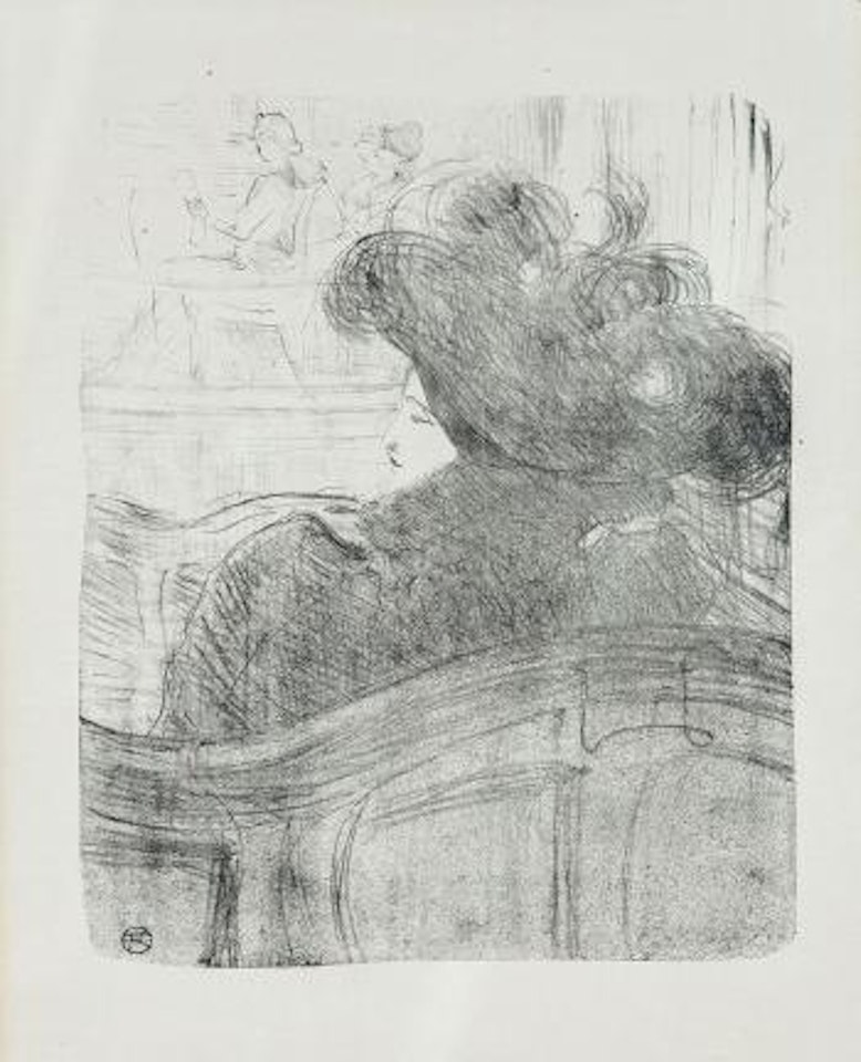 Cléo de Mérode by Henri de Toulouse-Lautrec