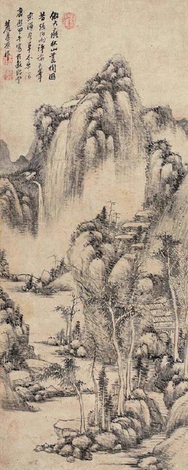 Landscape by Wang Yuanqi